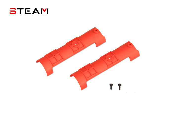 Steam 550 Tail Boom Clip/Orange MK55017B