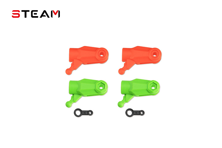 Steam 550/600 Tail Rotor Holder/Green&Orange MK6066B