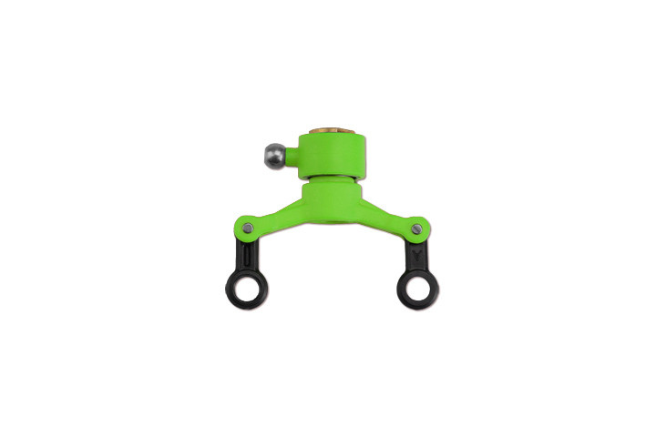 Steam 550/600 Tail Pitch Slider Link Assembly/Green MK6068C