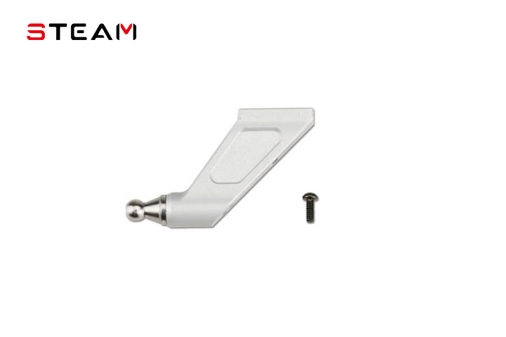 Steam 550 Tail Rotor Holder Arm/Silver MK55025