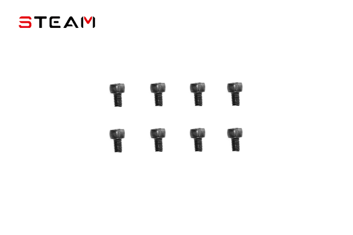 M2.5×4mm 杯头内六角螺丝 8颗装 MK7018