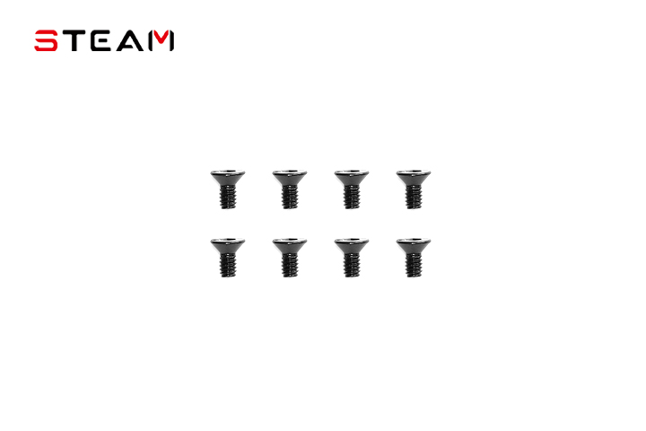 M2×4mm Flat Head Socket Screw 8pcs MK7015