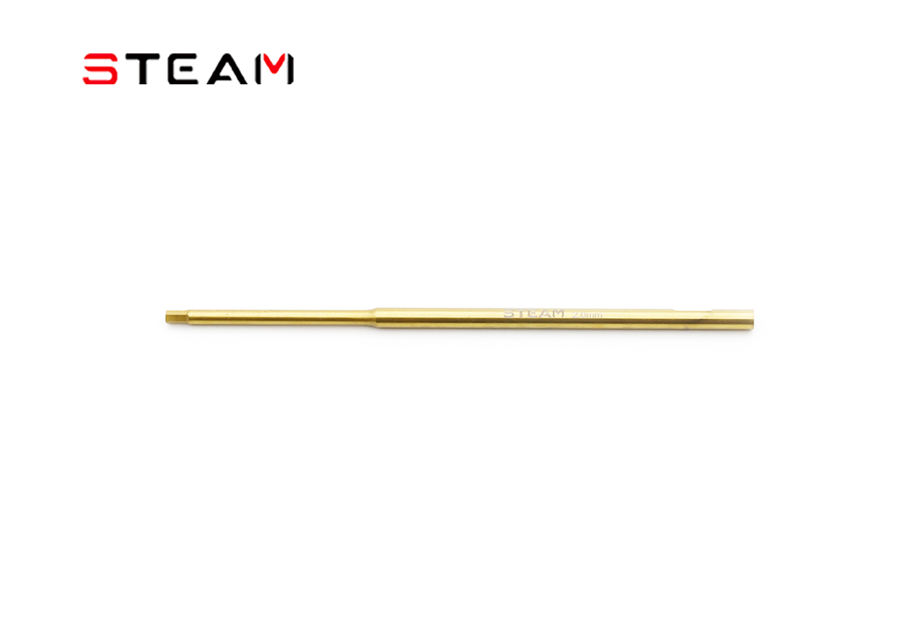 Steam 2.0mm Titanium Plated High Speed Steel Screwdriver Head HZ003