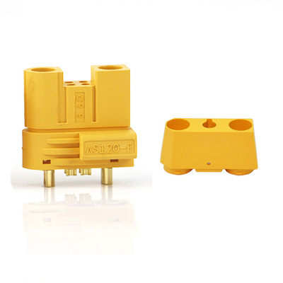 Amass AS120 （2+4）防打火插头/母头