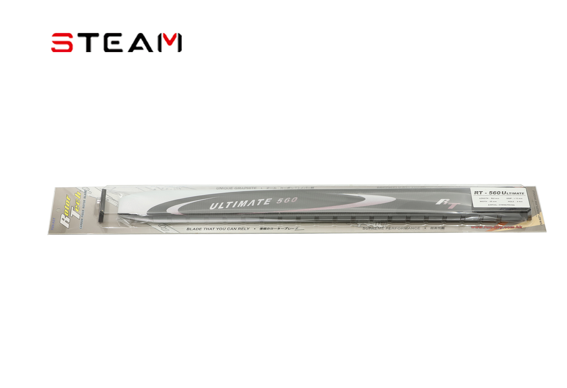 芬记 FK560MM碳纤主旋翼/紫 RT-560MM-U