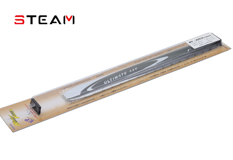 芬记 FK420MM碳纤主旋翼/紫 RT-420MM-U