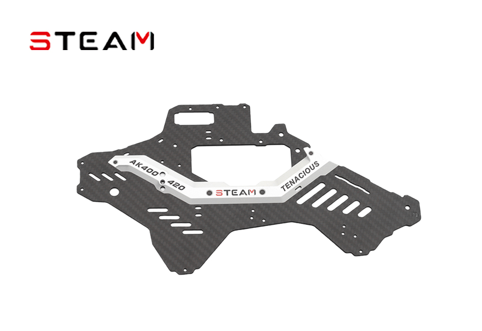 AK400/420UV Carbon Fiber Side-plate/R AK4065R-UV