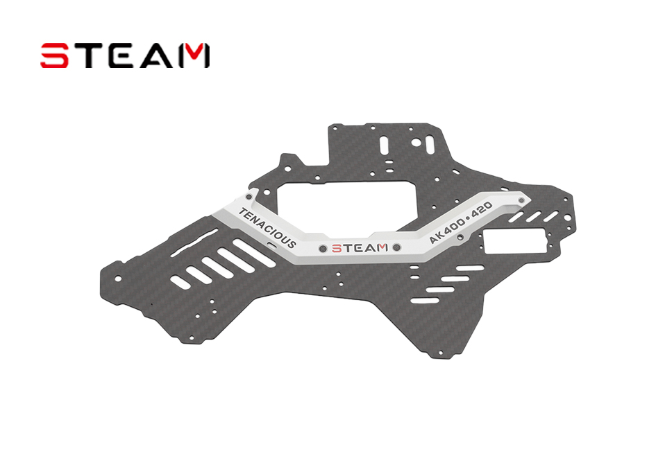 AK400/420UV Carbon Fiber Side-plate/L AK4065L-UV