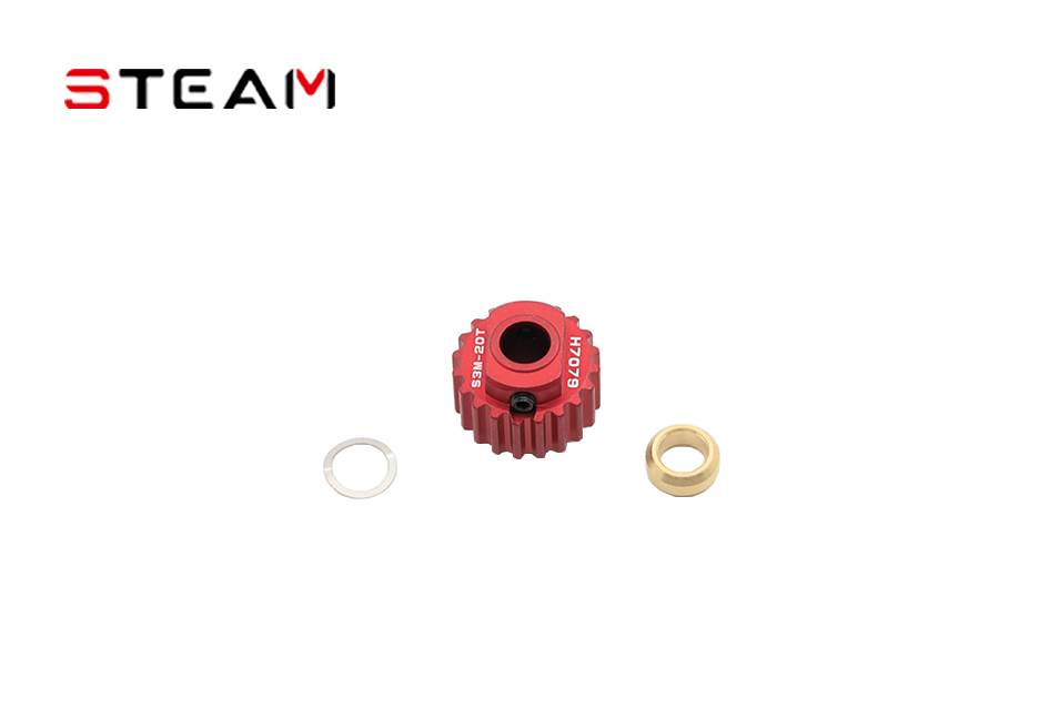 700 Metal Tail Pulley20T/Red H7078A