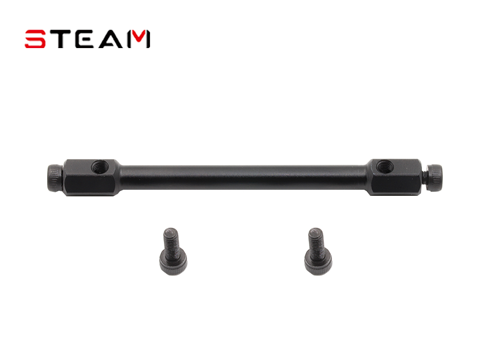 AK700 Landing Gear Fixed Aluminum Column/Black AK7156