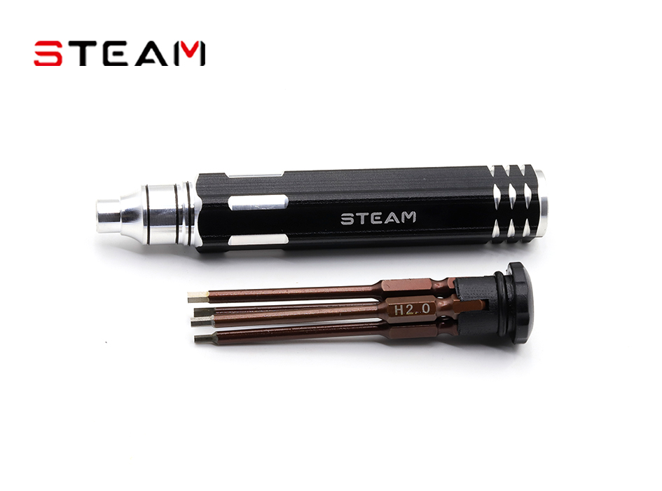 Steam 4 in 1 Titanium Plated Screwdriver Set HZ040