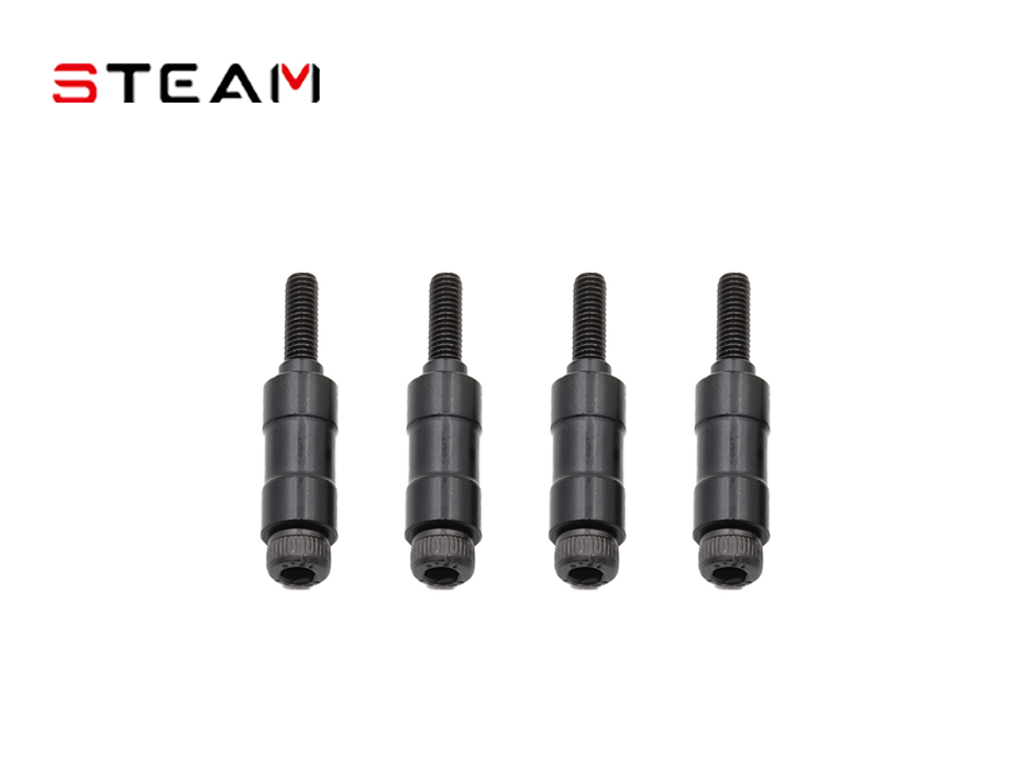 AK700第三轴承座加强铝柱/4颗装/升级件 AK7187