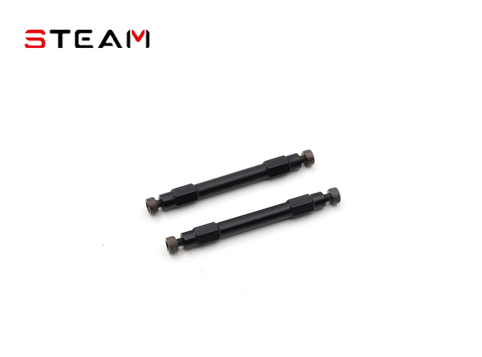 AK420金属机身六角铝柱/哑黑 AK4204