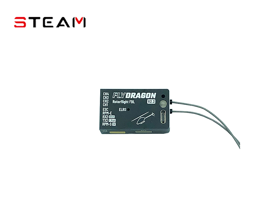 FlyDragonF722 v2.2 陀螺仪/内置elrs 接收机 FD001-V2.2/黑（新）
