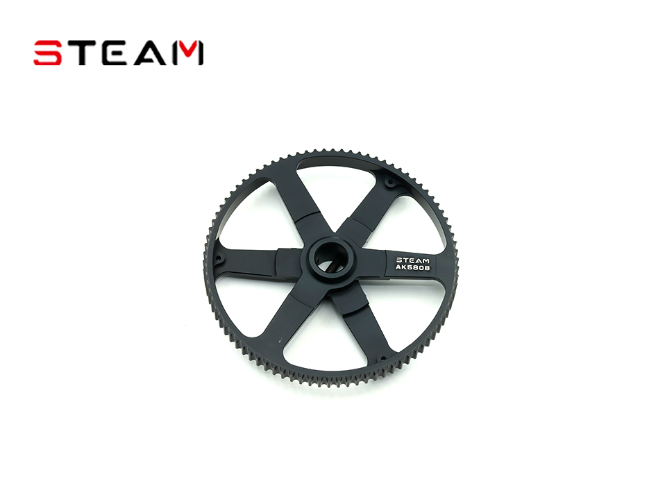 AK550尾驱动轮/86T/哑黑 AK5508