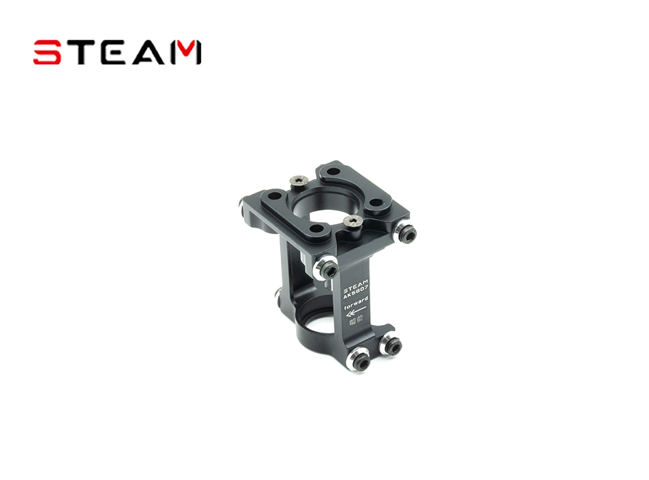 AK550一体电机座/哑黑 AK5507