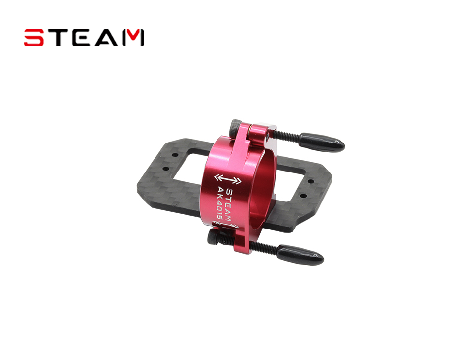 AK400/420 Tail Servo Mount/Red AK4015