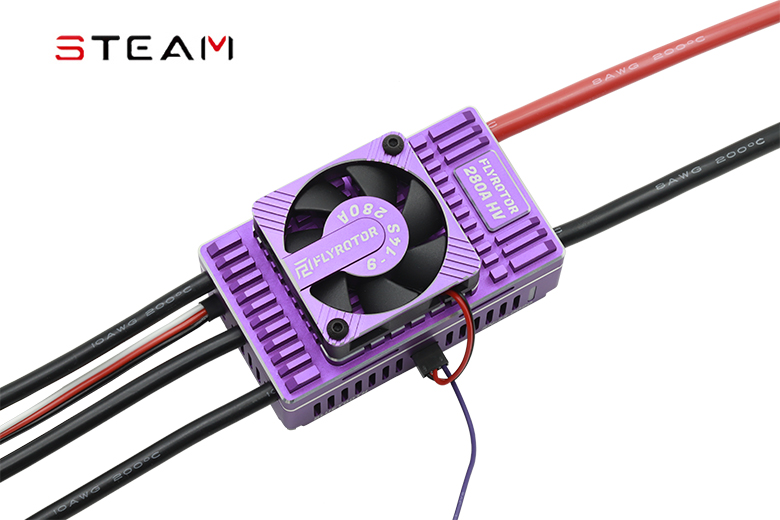 FLYROTOR ESC 电子调速器 280A/V1.0/紫 FD006-3